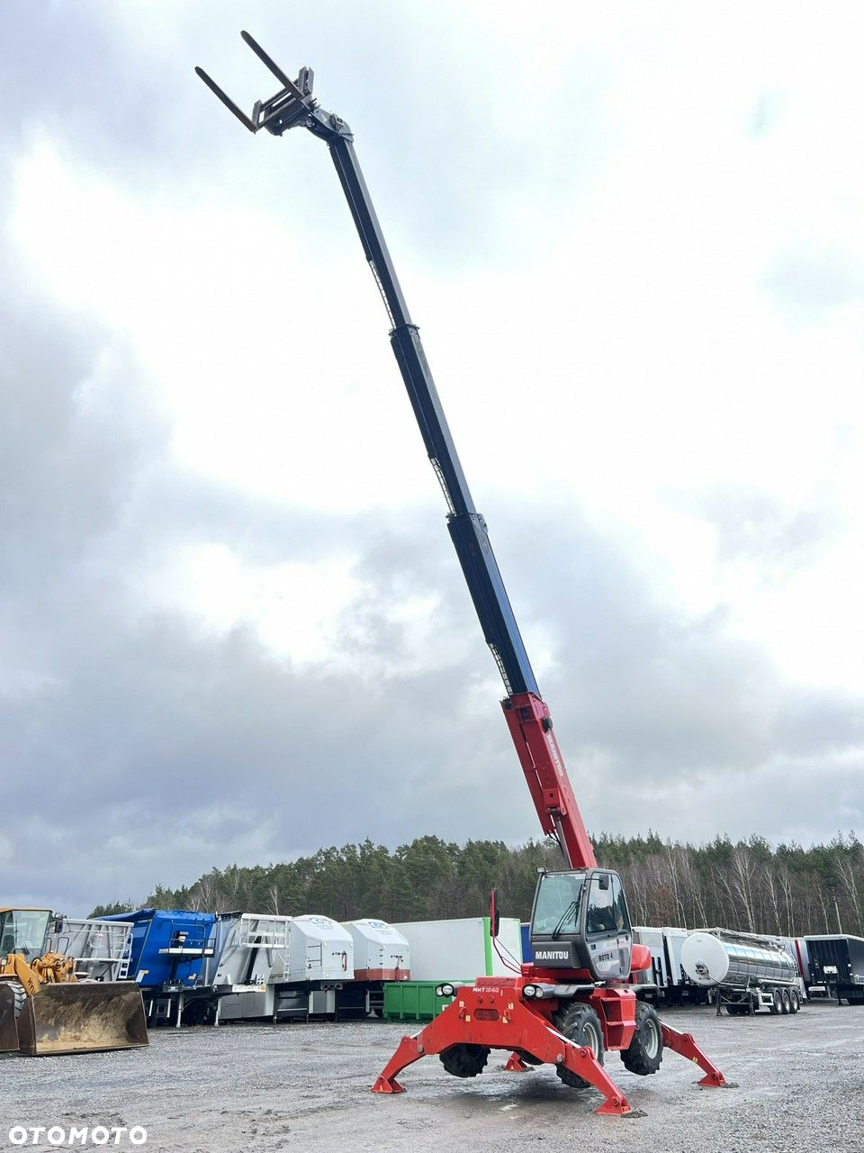 Manitou MRT 1840 ROTO Turbo Ładowarka Teleskopowa Obrotowa 1850 - 8
