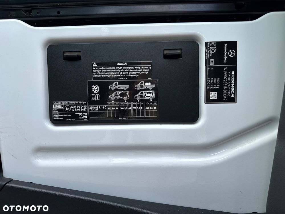 Mercedes-Benz Mercedes Sprinter 317 CDI 170 KM | DOKA 7 os. | 22 800 km | ASO | HAK - 37
