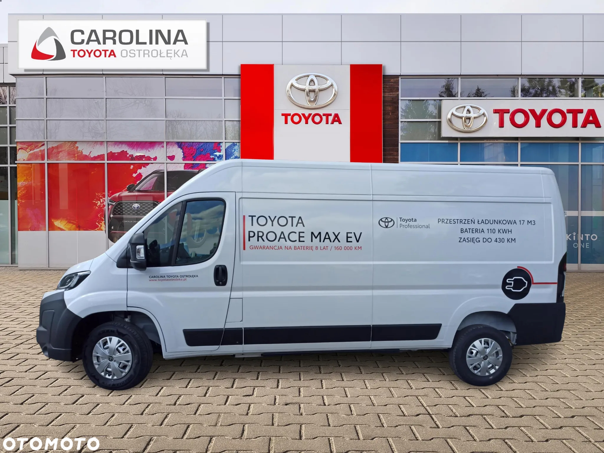 Toyota Proace Max Heavy EV 110 kWh - 270KM 3.5t 24 - 2