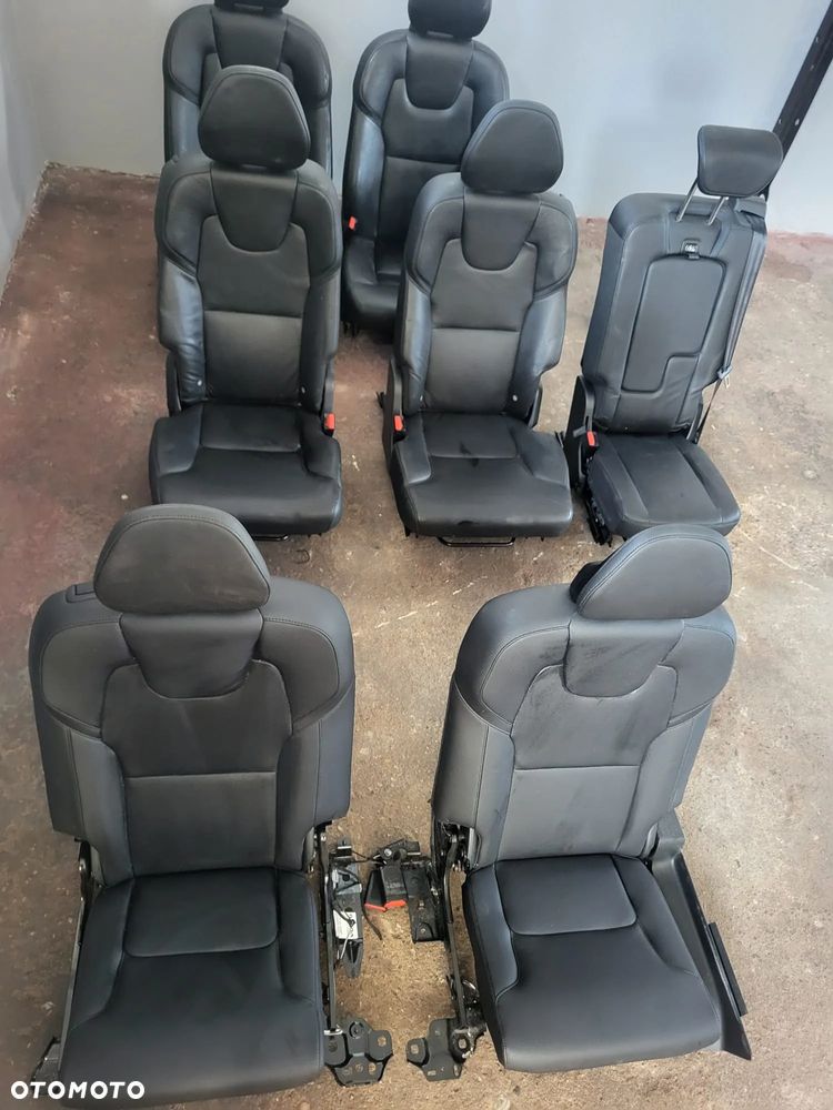 Volvo xc90 2018rok komplet foteli 7sztuk - 17