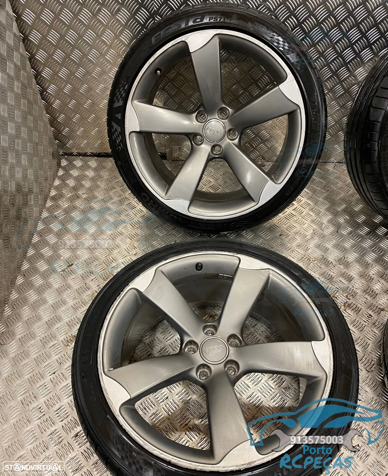 Jantes Originais Rotor Audi A4 / S4 / A5 Sportback / S5 / A7 S-Line - 19 Polegadas - 8,5J - ET43 - 5X112 - 8K0601025AR - S Line - 2