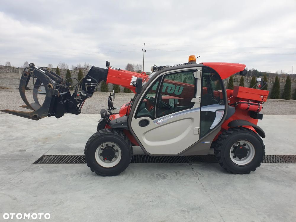 Manitou MT 625H WIDŁY HYD./CHWYTAK/ŁYŻKA SPROWADZONA SUPER STAN - 36