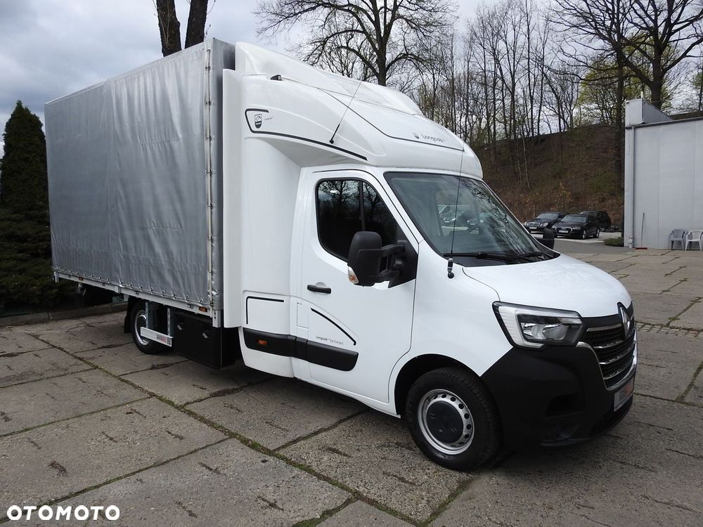 Renault MASTER PLANDEKA 10 PALET WEBASTO TEMPOMAT NAWIGACJA KLIMATYZACJA LEDY PNEUMATYKA  165KM - 5