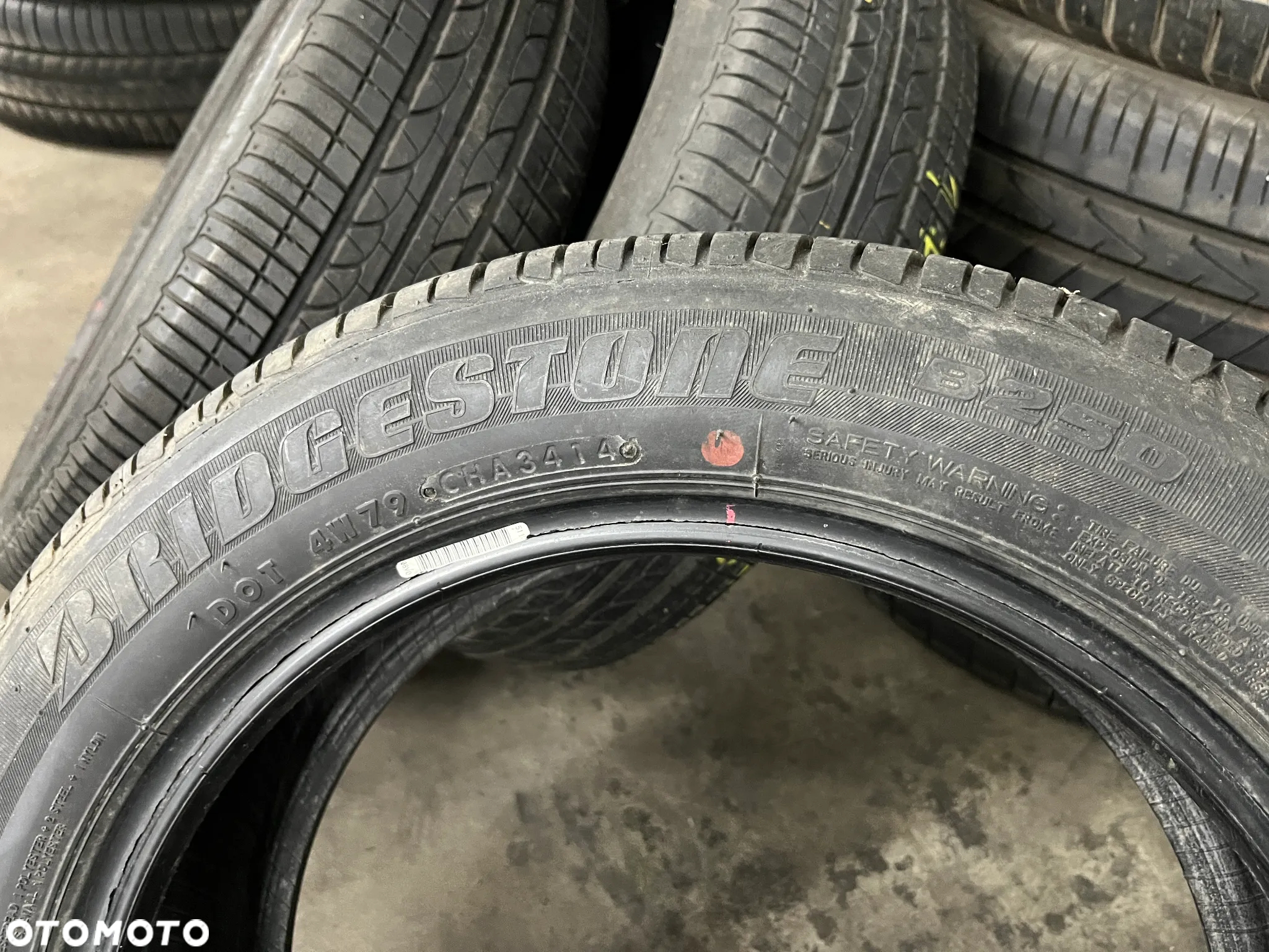 4x Opony Letnie 175/60R15 BRIDGESTONE B250  6,5mm  Promocja!! Cena za 4szt - 8