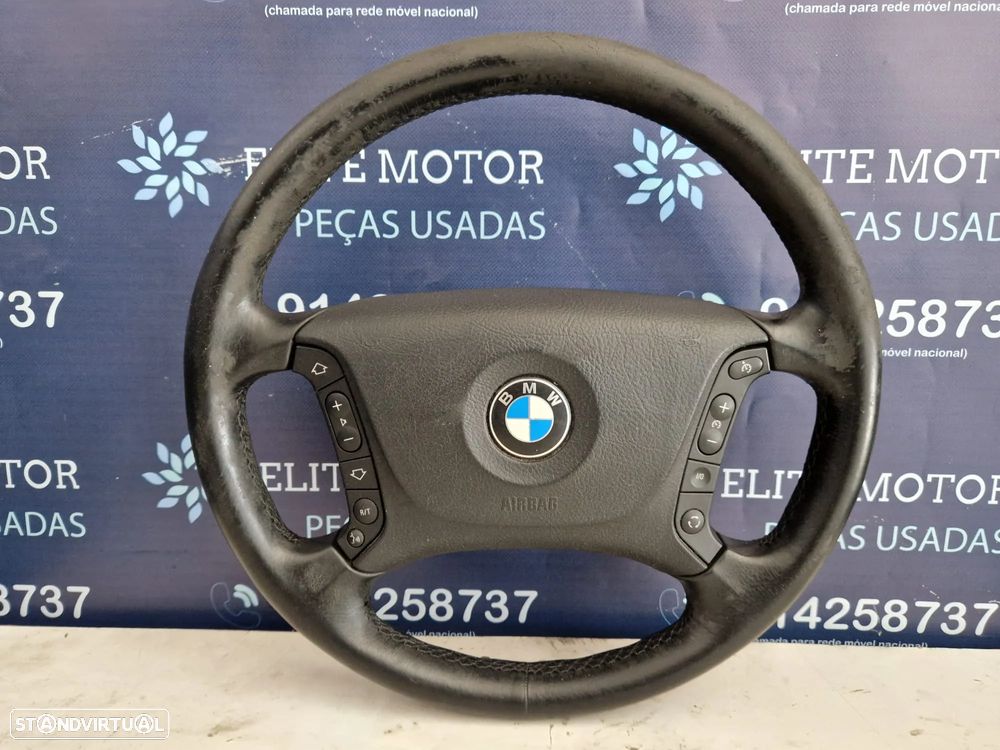 Volante usado pele com airbag BMW SERIE 5 E39 - 3