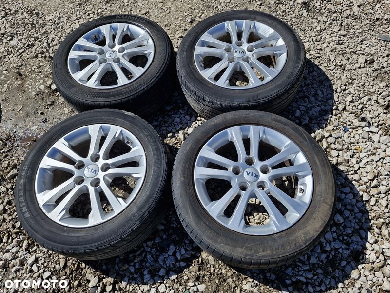 KIA CEED II FELGI ALUMINIOWE 5X114,3 16 CALI 52910-A2270 KOŁA HYUNDAI  ET50 6.5JX16 - 2