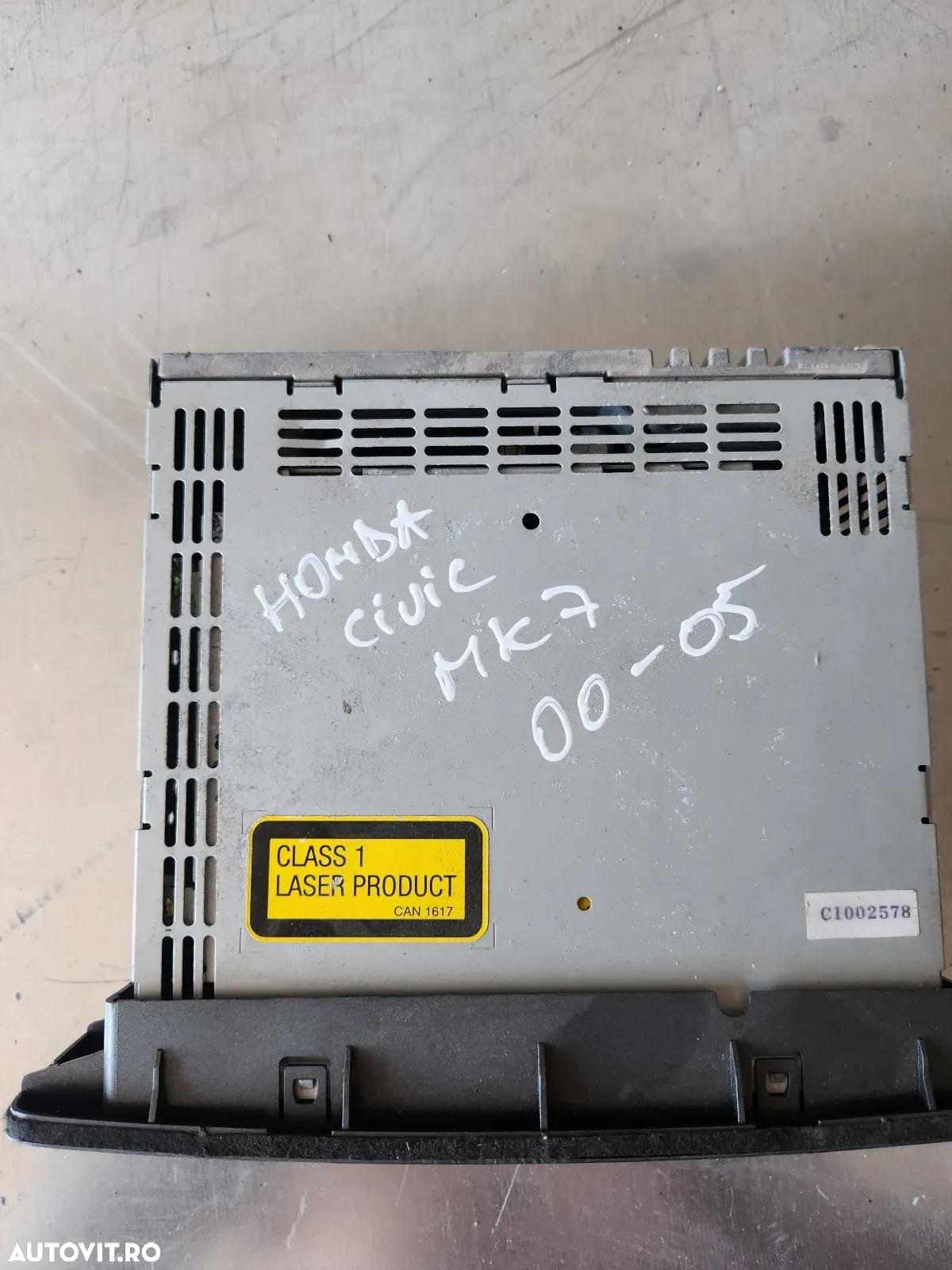 Radio Cd Honda Civic Mk7 An 2000-2001-2002-2003-2004-2005 - 6