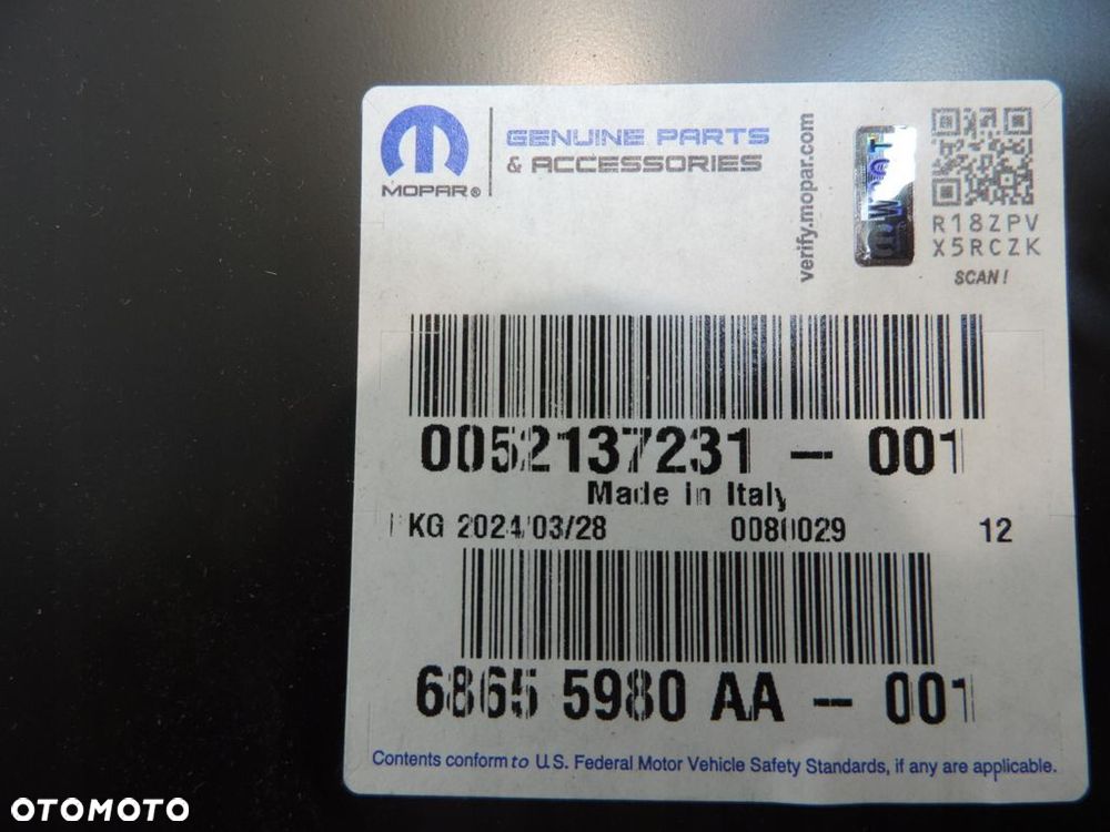 FIAT 500E ELECTRIC błotnik przedni prawy 52137231 NOWY ORYGINAŁ - 6