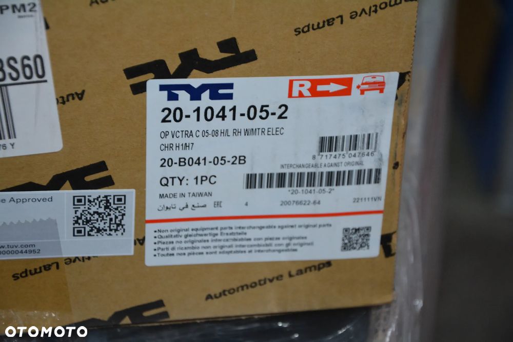 Opel Vectra C  2005-08 lampa przednia prawa - 5