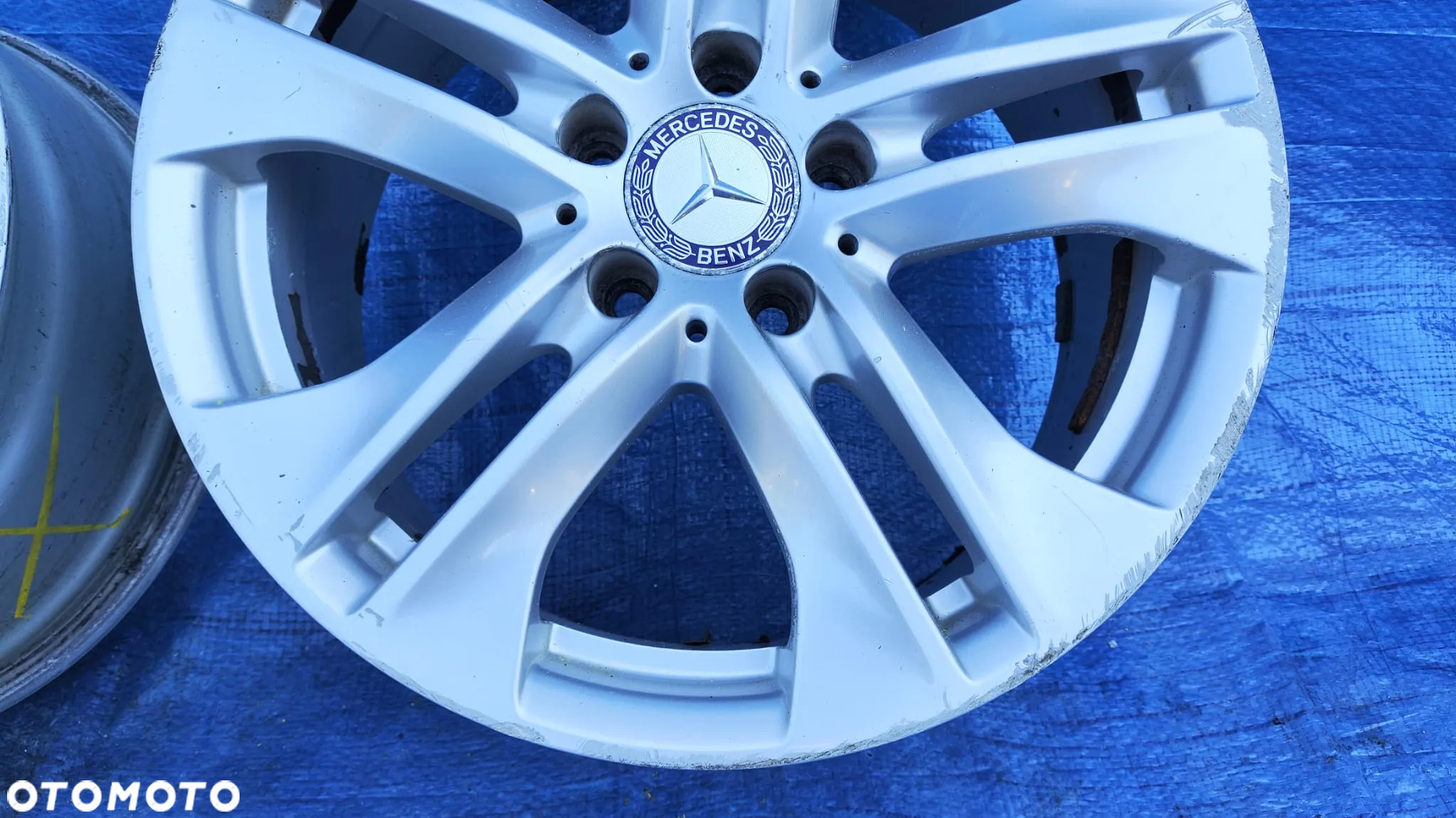 FELGI FELGA ALUMINIOWA ALUFELGA 8Jx17 ET48 A2124011000 KOŁA OPONY 245/45R17 MERCEDES W212 W207 - 5