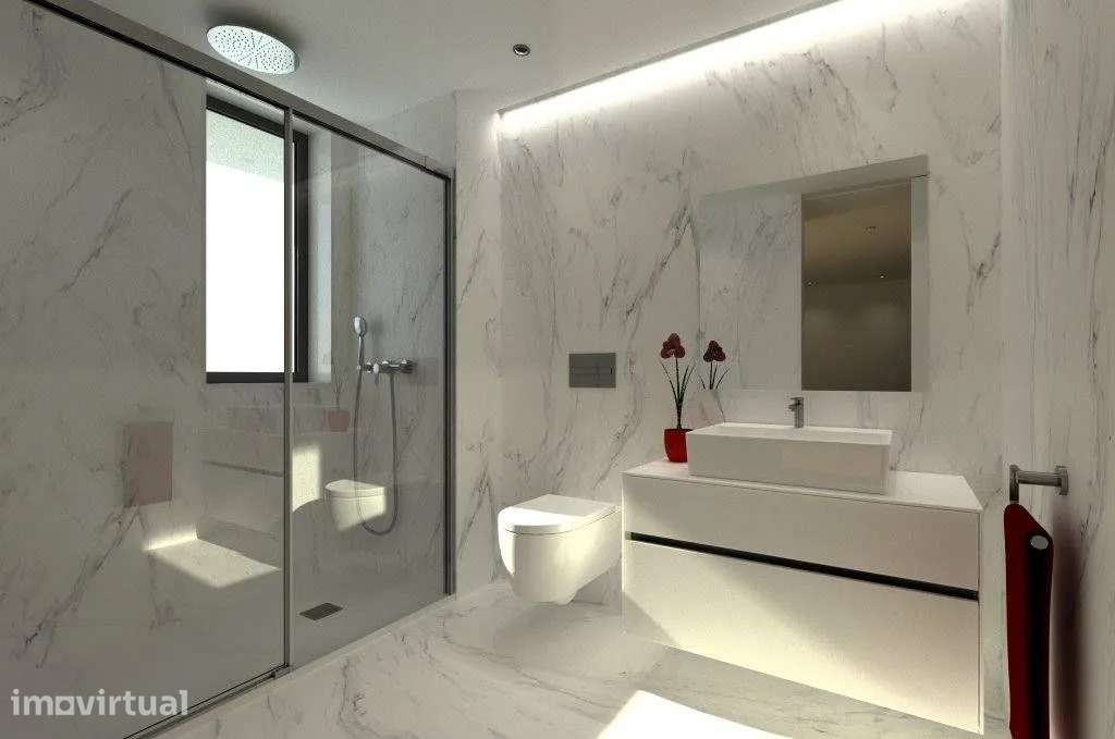 Apartamento T2 Novo c/ Lugar de Garagem em Mafamude (Centro de Gaia) - Widok 4