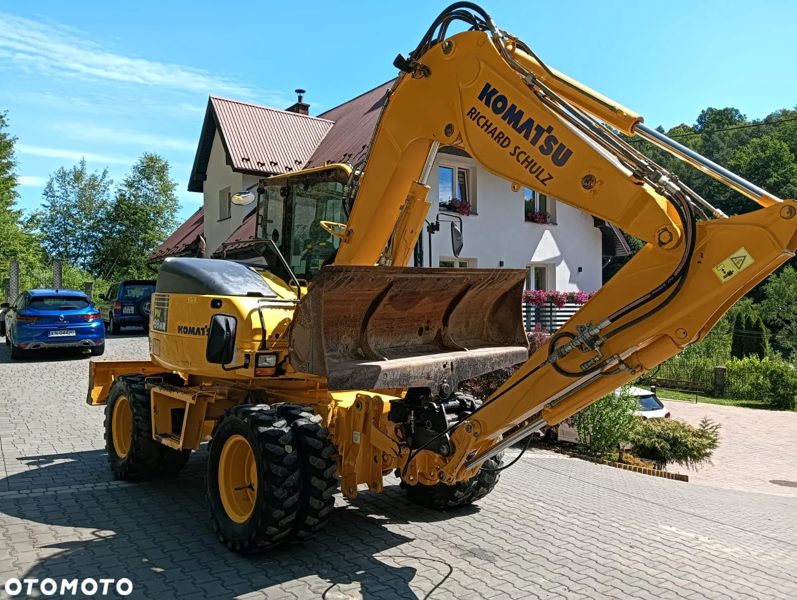 Komatsu PW98MR | 2012 r | 10 ton | koparka kołowa koparka obrotowa - 4