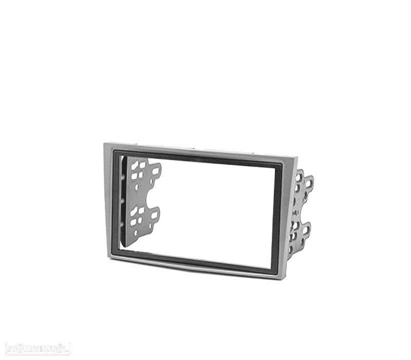 MOLDURA ADAPTADOR CINZA PARA RADIO 2-DIN PARA OPEL ASTRA ANTARA CORSA ZAFIRA - 2