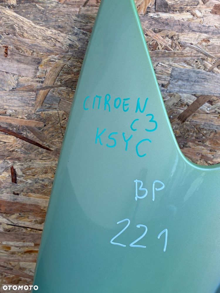 CITROEN C3 MK1 KSYC kod lak. BŁOTNIK PRZÓD PRZEDNI PRAWY - 2