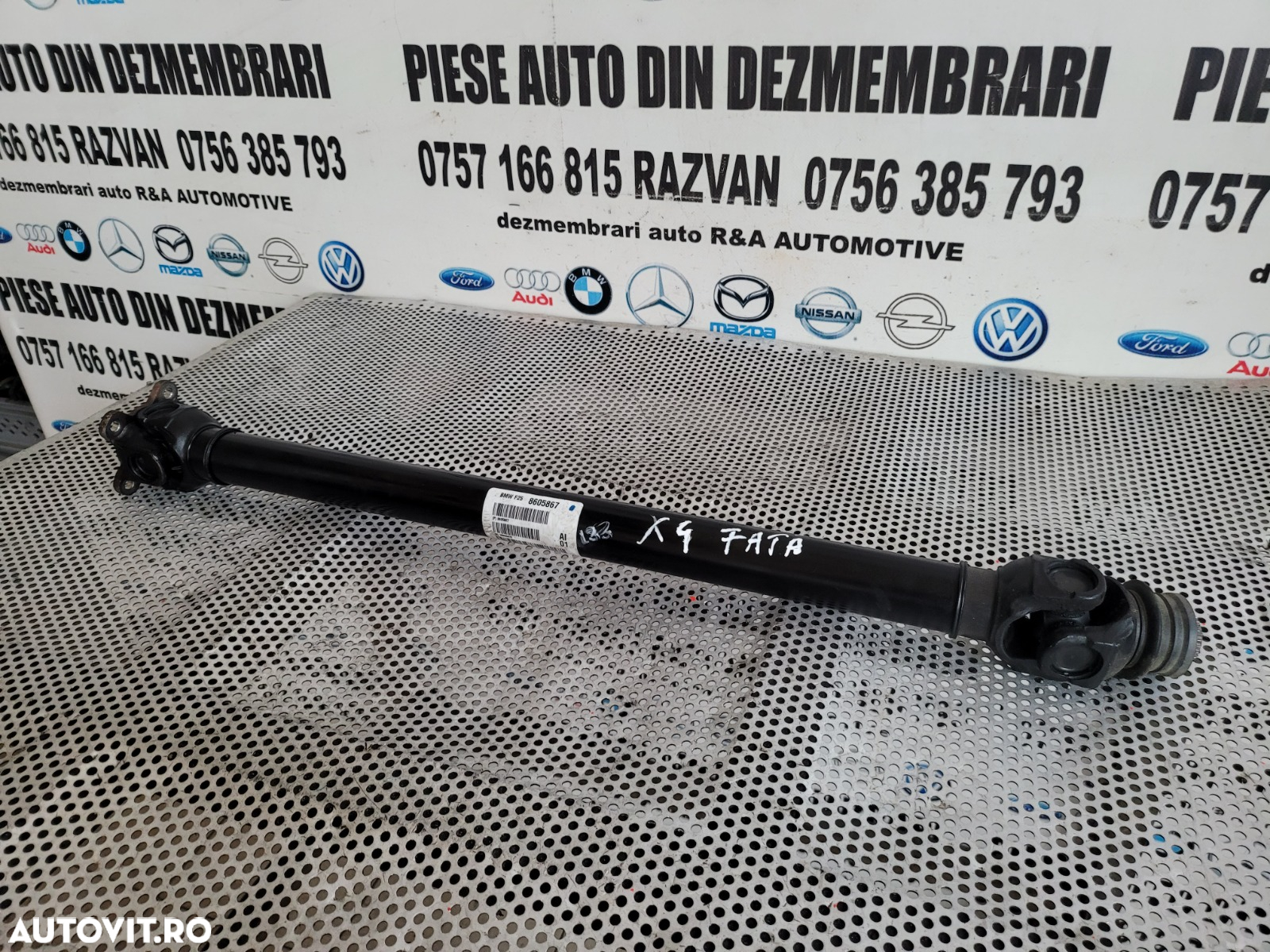 Cardan Fata Bmw X3 F25 X4 F26 2.0 Diesel Cod 8605867 Masina Cu 22.000 Km Fara Joc Impecabil Dezmembrez Bmw X4 F26 2.0 Diesel Motor B47 Xdrive 4x4 Volan Stanga Bi-Xenon - 4