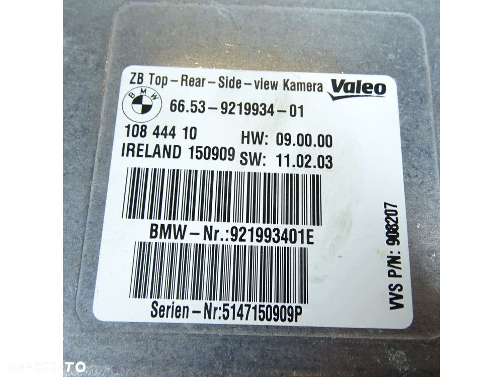 BMW 7 F01 F02 MODUŁ KAMERY COFANIA 9219934 - 2