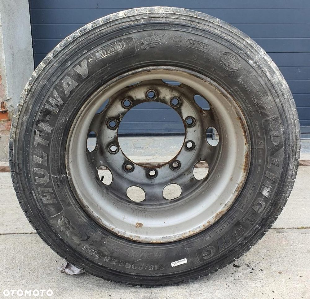 KOŁO FELGA 22.5X9 315/60/R22.5 MERCEDES ACTROS MP4 0024815502 - 9