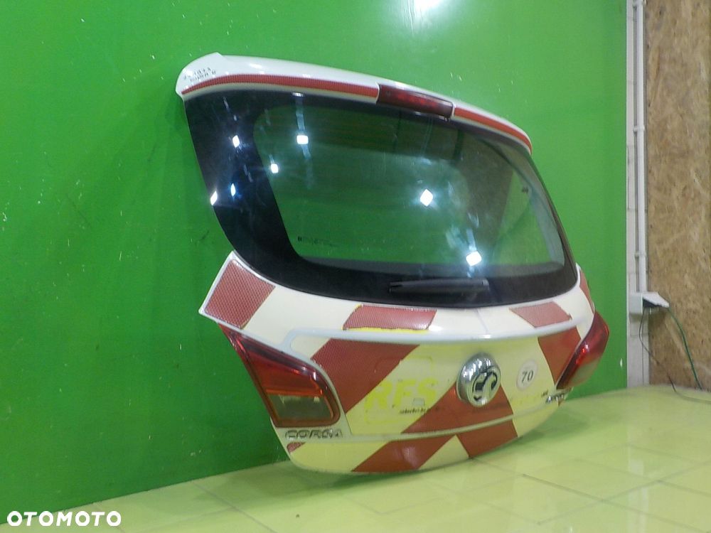 OPEL CORSA E 17r HB 3D klapa tyl kompletna - 3