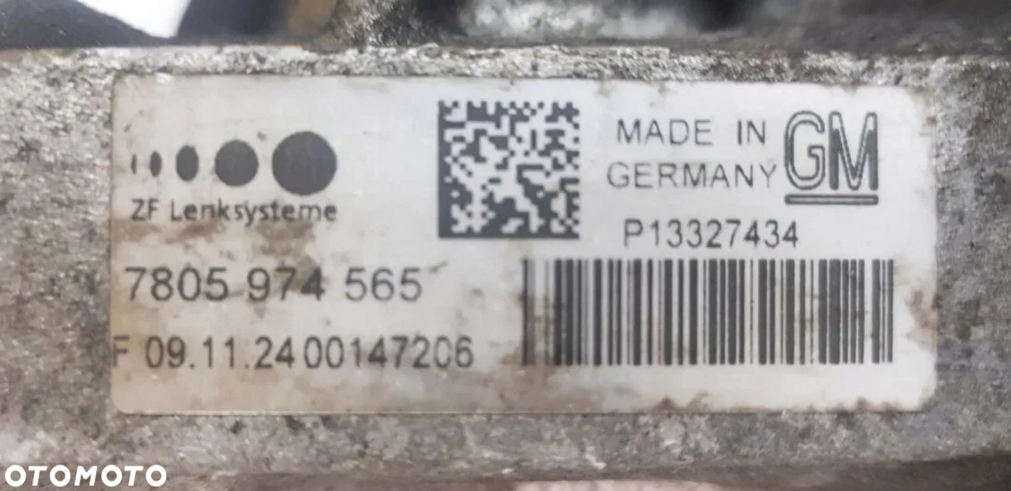 MAGLOWNICA ELEKTRYCZNA PRZEKŁADNIA OPEL ASTRA IV J - 3
