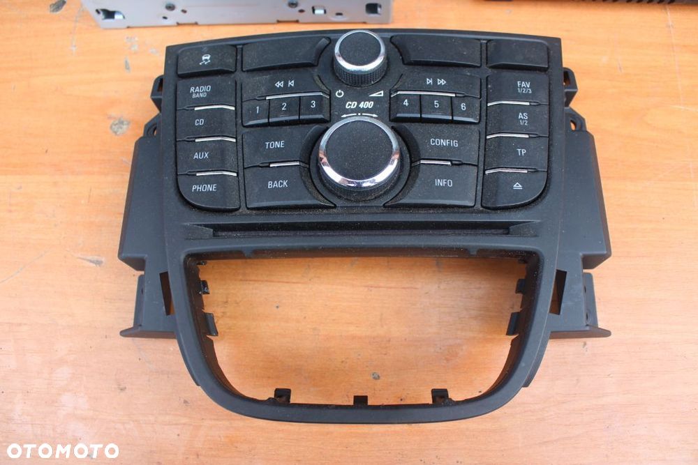 RADIO PANEL WYŚWIETLACZ CD400 OPEL MERIVA B - 2