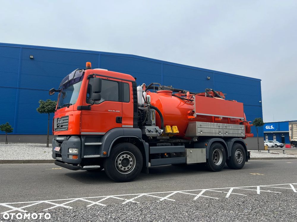 MAN TGA 6x2 WUKO/ samochód specjalistyczny do czyszczenia kanalizacji poj. 10,5 m3 Kaiser, sprzedaz, wynajem, serwis gwarancja - 12