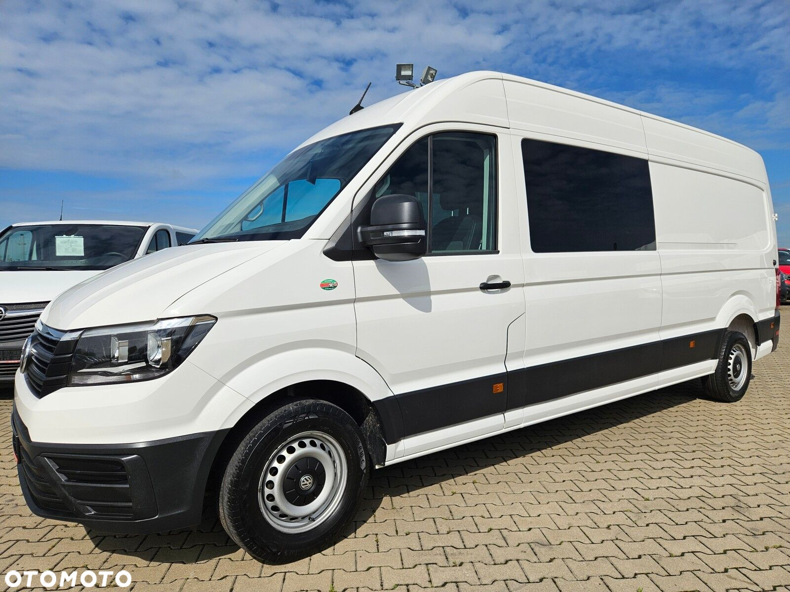 Volkswagen Crafter L3H2 *91999zł NETTO* Brygadówka 6 osób 2.0TDi/140KM - 5