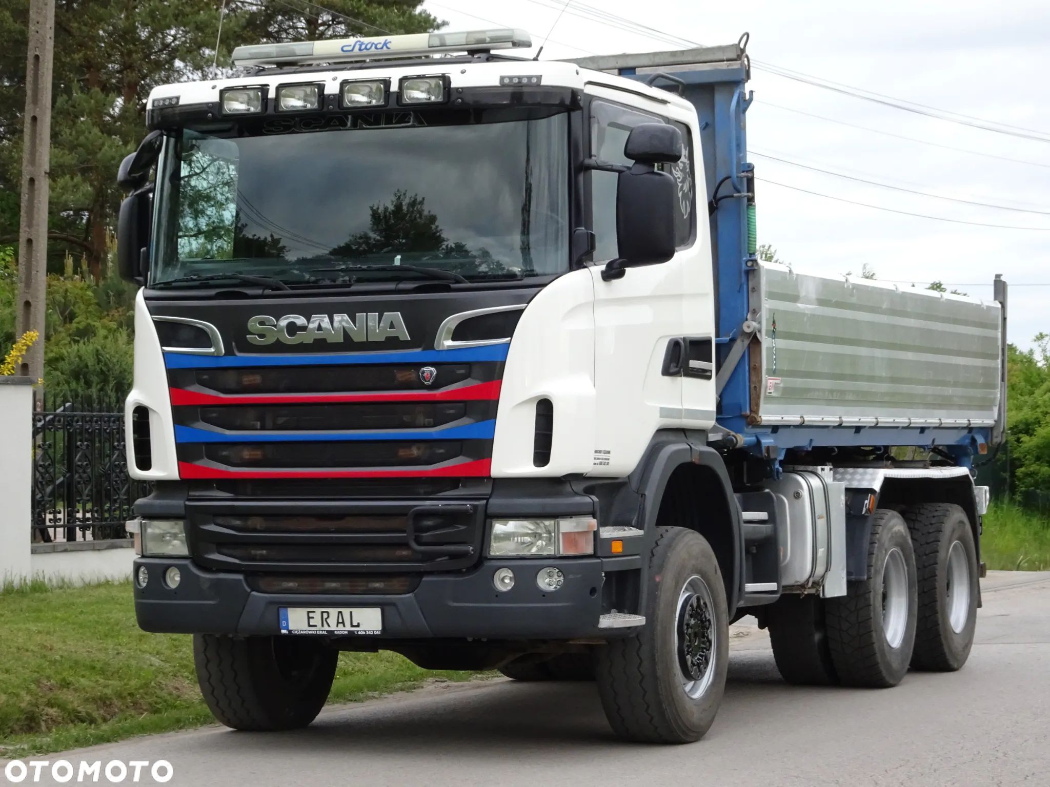 Scania G440 6X6  Kipper 3-stronny wywrotka Hydroburta Bordmatic  sprowadzony stan idealny - 1