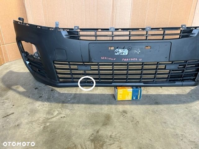 Peugeot Partner IV Citroen Berlingo zderzak przód 9816765680 - 5