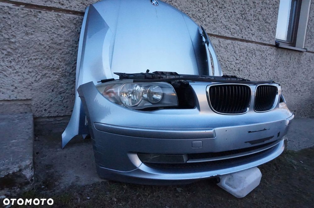 ZDERZAK MASKA BŁOTNIK KOMPLETNY PRZÓD BMW E87 E81 - 2