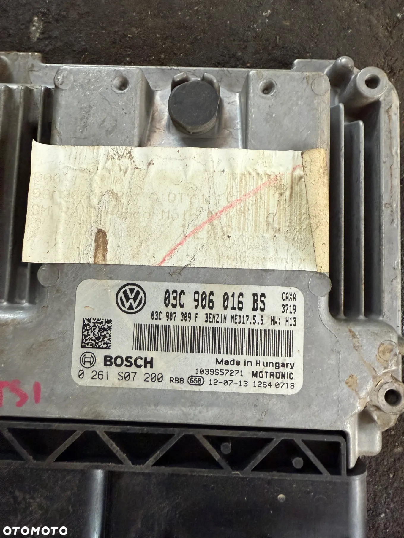 VW SEAT SKODA 1.4 TSI STEROWNIK SILNIKA 03C906016BS - 2