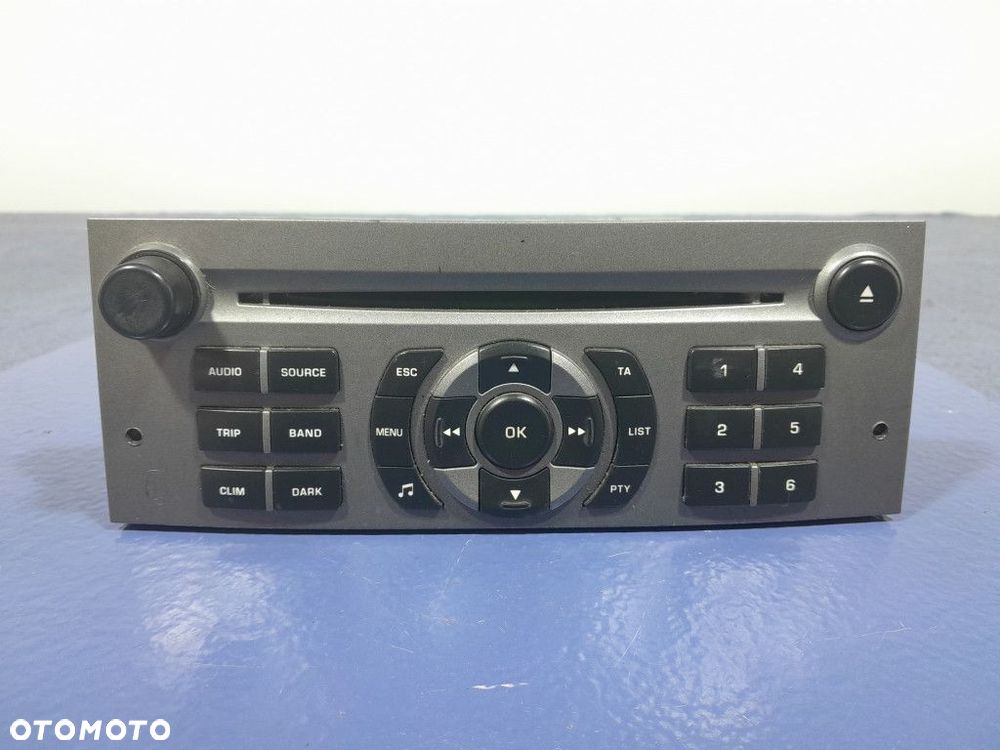 PEUGEOT 407 RADIO RADIOODTWARZACZ CD - 4