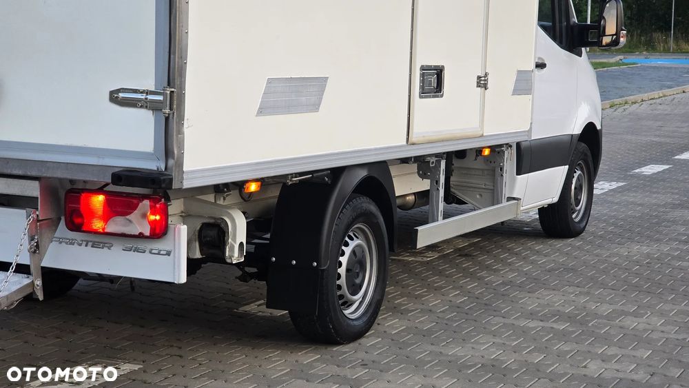 Mercedes-Benz SPRINTER 316 CDI 907❗❗NOWY MODEL / CHŁODNIA-MROŹNIA 7 PALET / -32*C +25*C / AGREGAT THERMOKING / ZASILANIE ZEWNETRZNE 230V / ZABUDOWA IGLOPOL / SERWIS ASO / SALON POLSKA / 1 WŁAŚCICIEL / JAK NOWY ❗❗ - 13