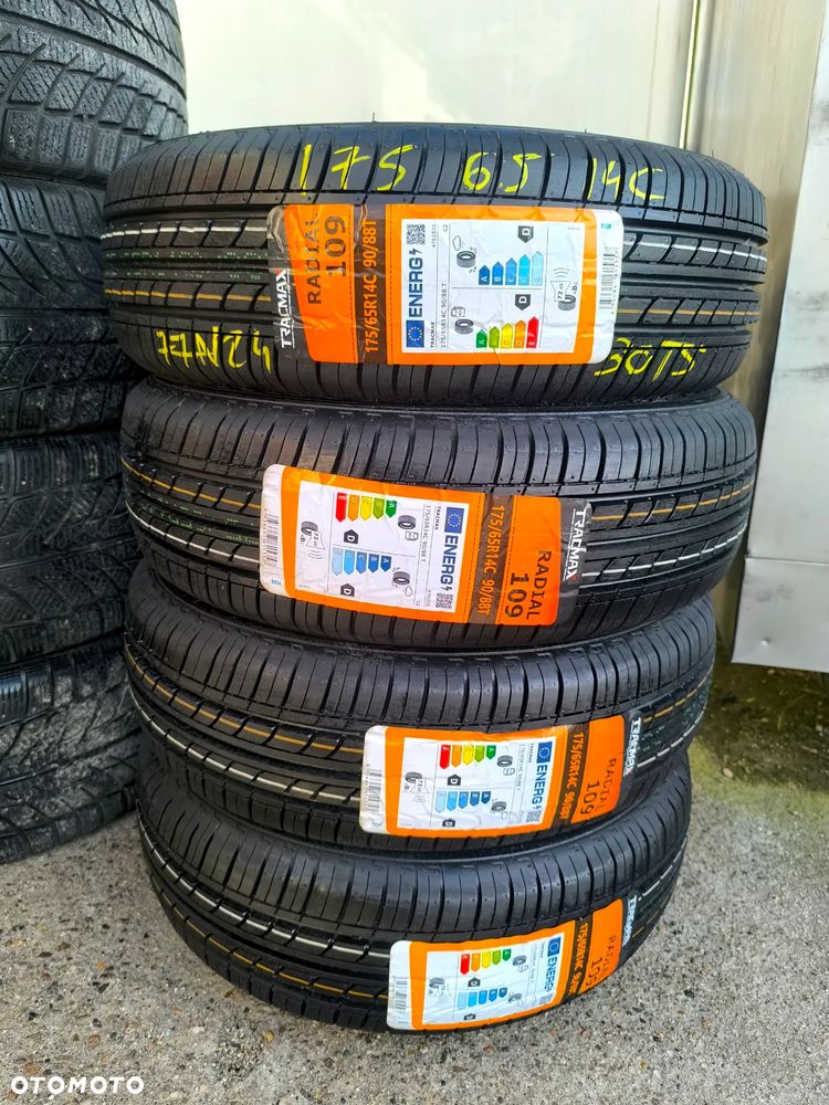 175/65R14C 90/88T 14 C Opony Letnie Lato NOWE TRACMAX RADIAL 109 8mm 24r. Legnica ALU-RAD 175/65 - 1