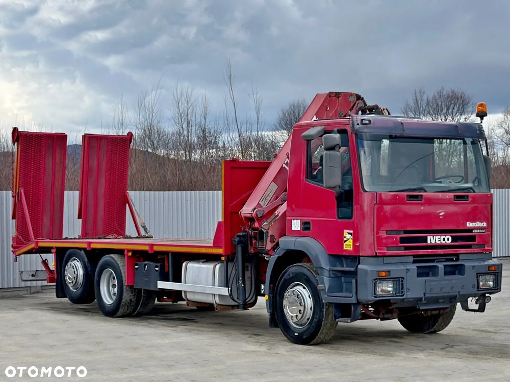 Iveco EUROTEC 260E31 * LAWETA 7,30 m * HMF 1723 K3 (B3) * STAN BDB - 5