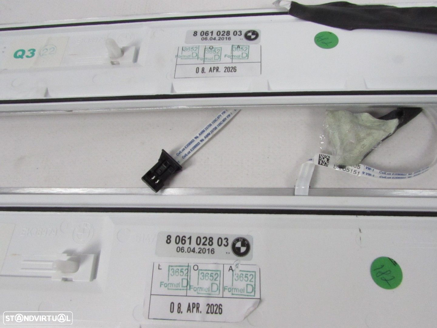 Conjunto de rodapés Iluminados - Pack M SEMI-NOVO/ ORIGINAL BMW 7 (G11, G12) 514... - 5