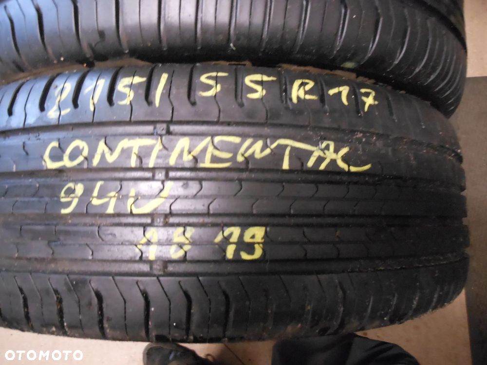 Opony 215/55r17 continental conti eco contact 5 7,2mm lato para - 2