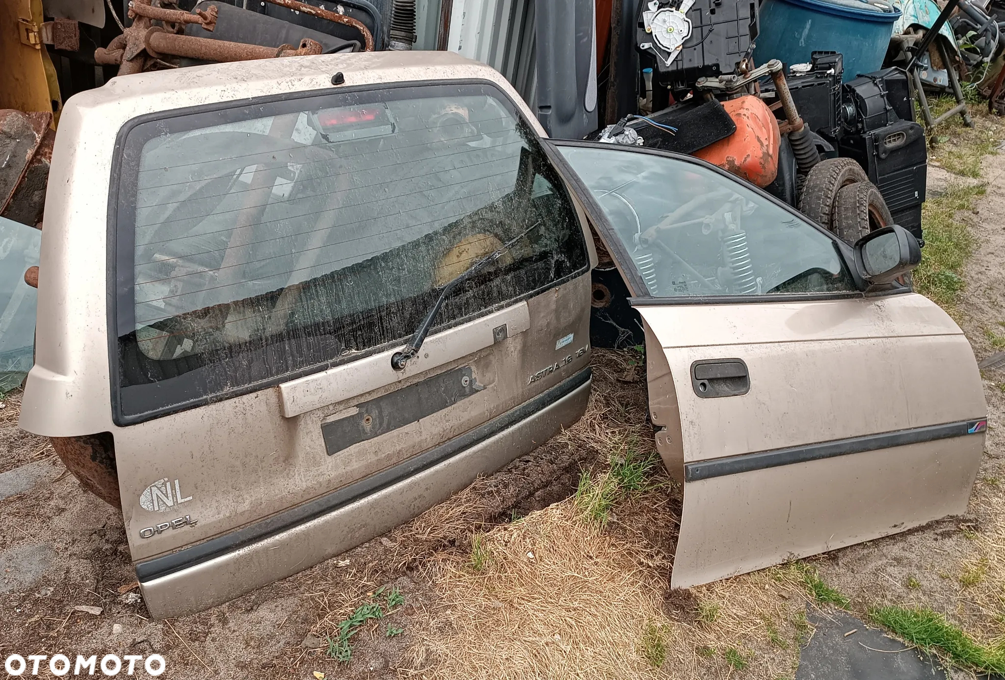 Opel Astra F Szyby Drzwi Błotnik Maska Lampy Silnik - 7