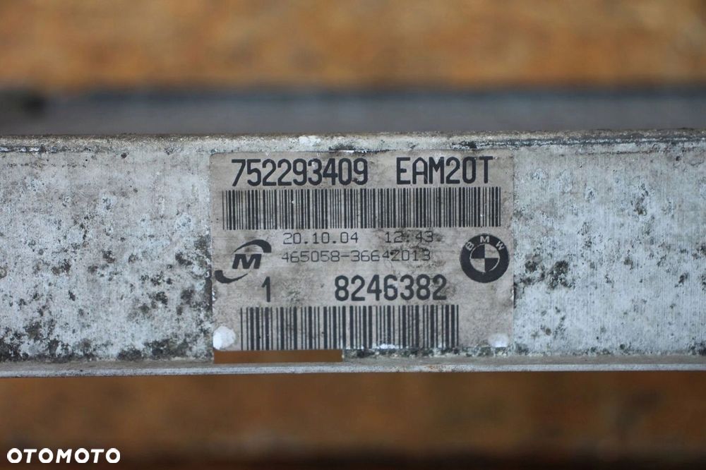 Chłodnica wody BMW e81 e82 e87 e88 e90 e91 e92 e93 n45 n43 n46 7521931 - 2