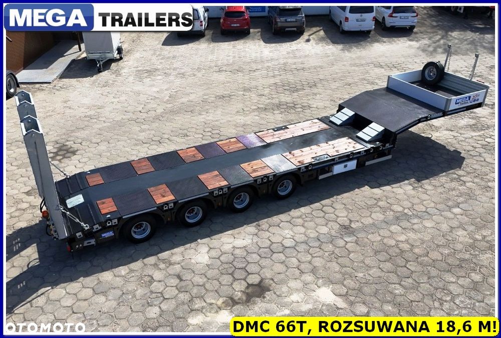 Inny Niska podłoga DMC 66,0 TON, ROZCIĄGANA 18,60 M - pod KONTENERY !!! - 31