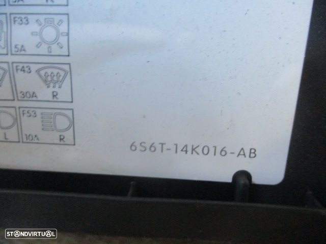 Porta Luvas 6S6T14K016AB FORD FIESTA 2008 1.4 TDCI 70CV 0P PRETO - 4