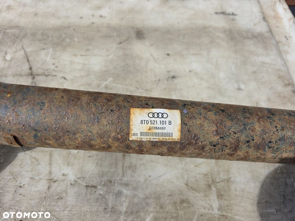 WAŁ NAPĘDOWY AUDI A4 B8 A5 8T QUATTRO 8T0521101B ORYGINAŁ ! - 9