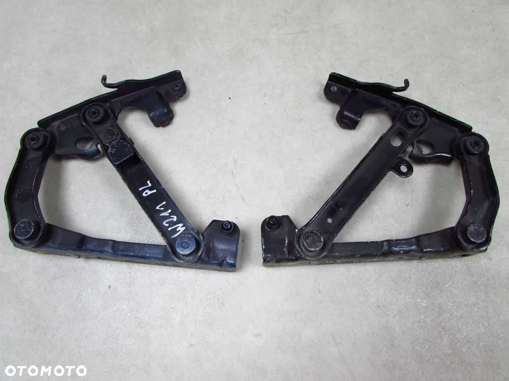 MERCEDES E KLASA W211 04-10 ZAWIAS MASKI PRAWY LEWY 2118800128 2118800428 - 5