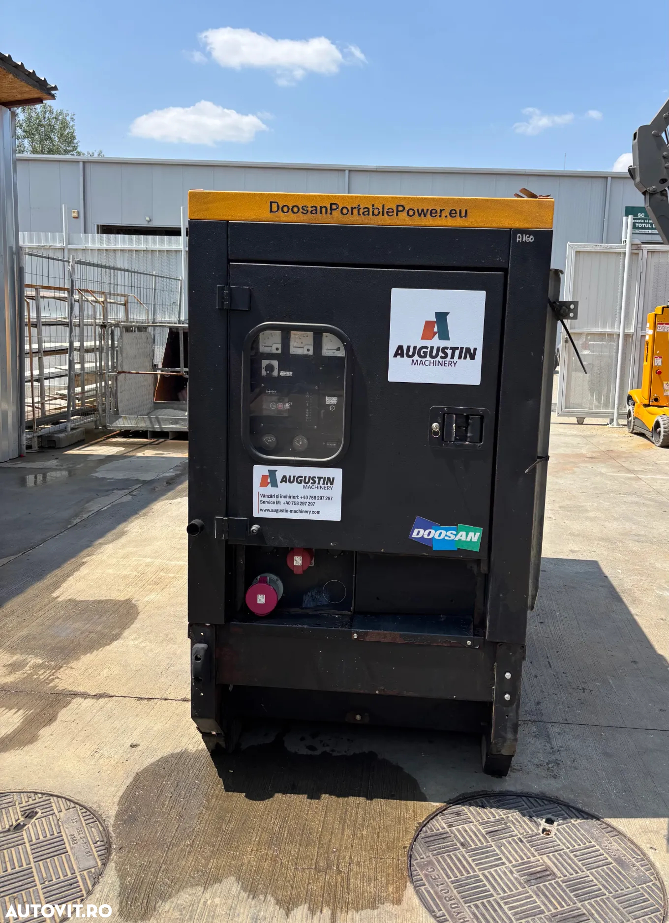 Doosan Generator curent 32kW motor Mitsubishi - 2