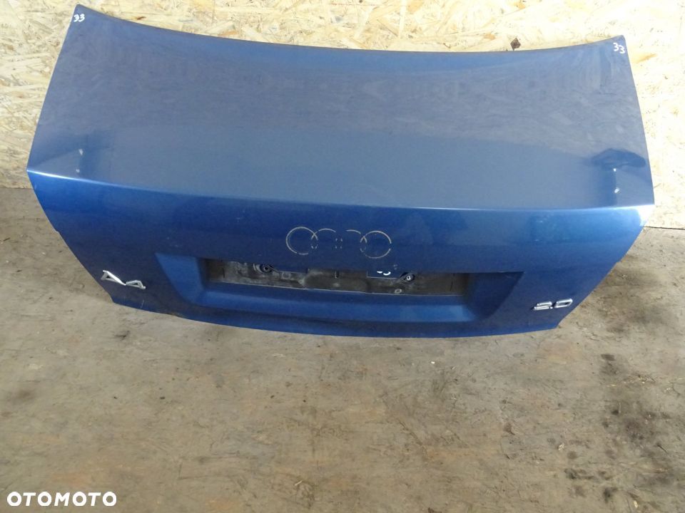 KLAPA TYŁ TYLNA AUDI A4 B6 SEDAN 00-04 NR33 - 5
