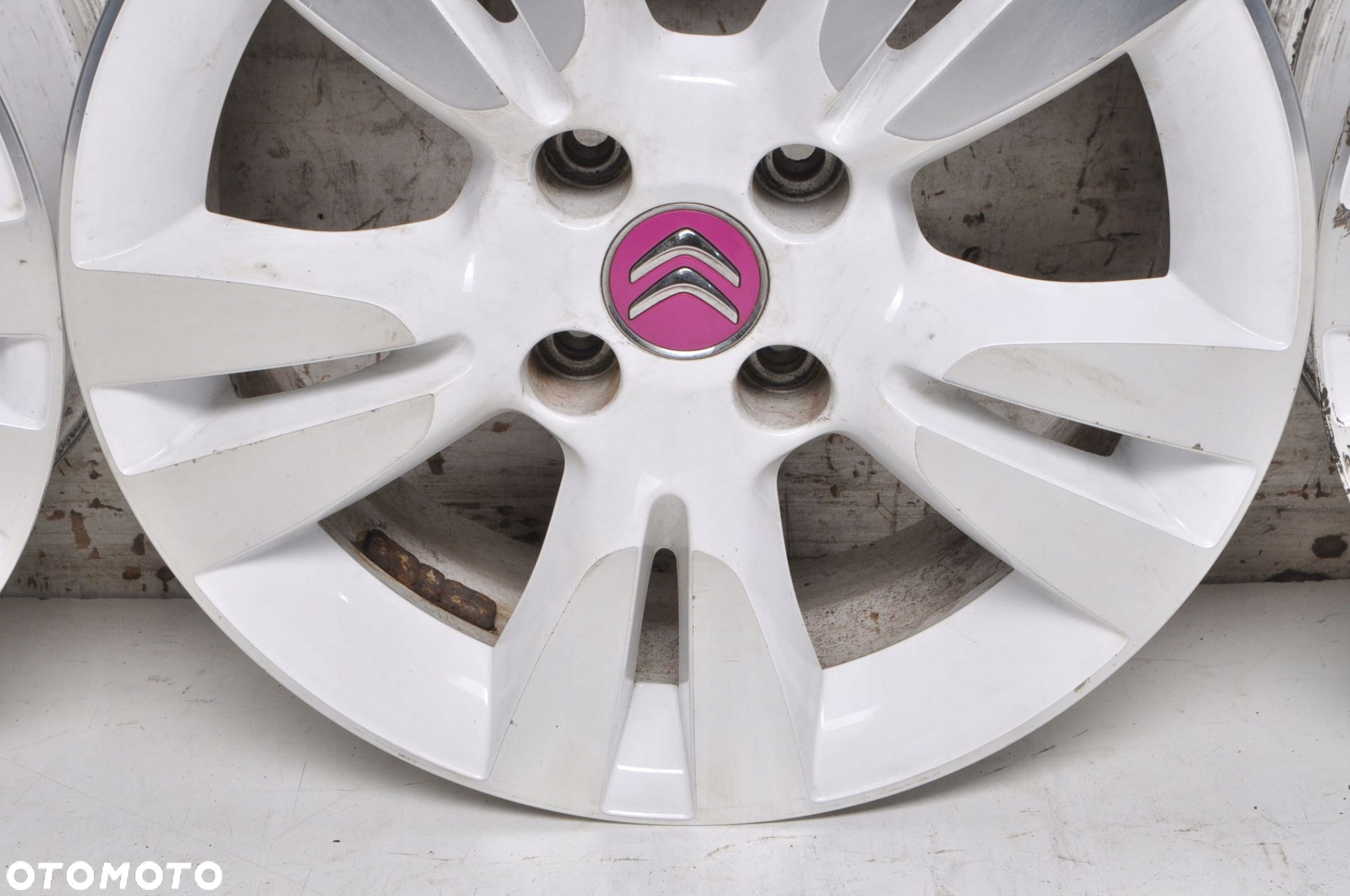 CITROEN  FELGI ALUMINIOWE 9688118277 R16 6J 4X108 ET22 KOMPLET - 5