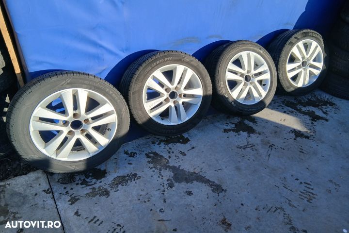 Jante aliaj cu anvelope 16 - set 205/55 R16 6.5JX16H2 ET37 205/55 R16 - 3