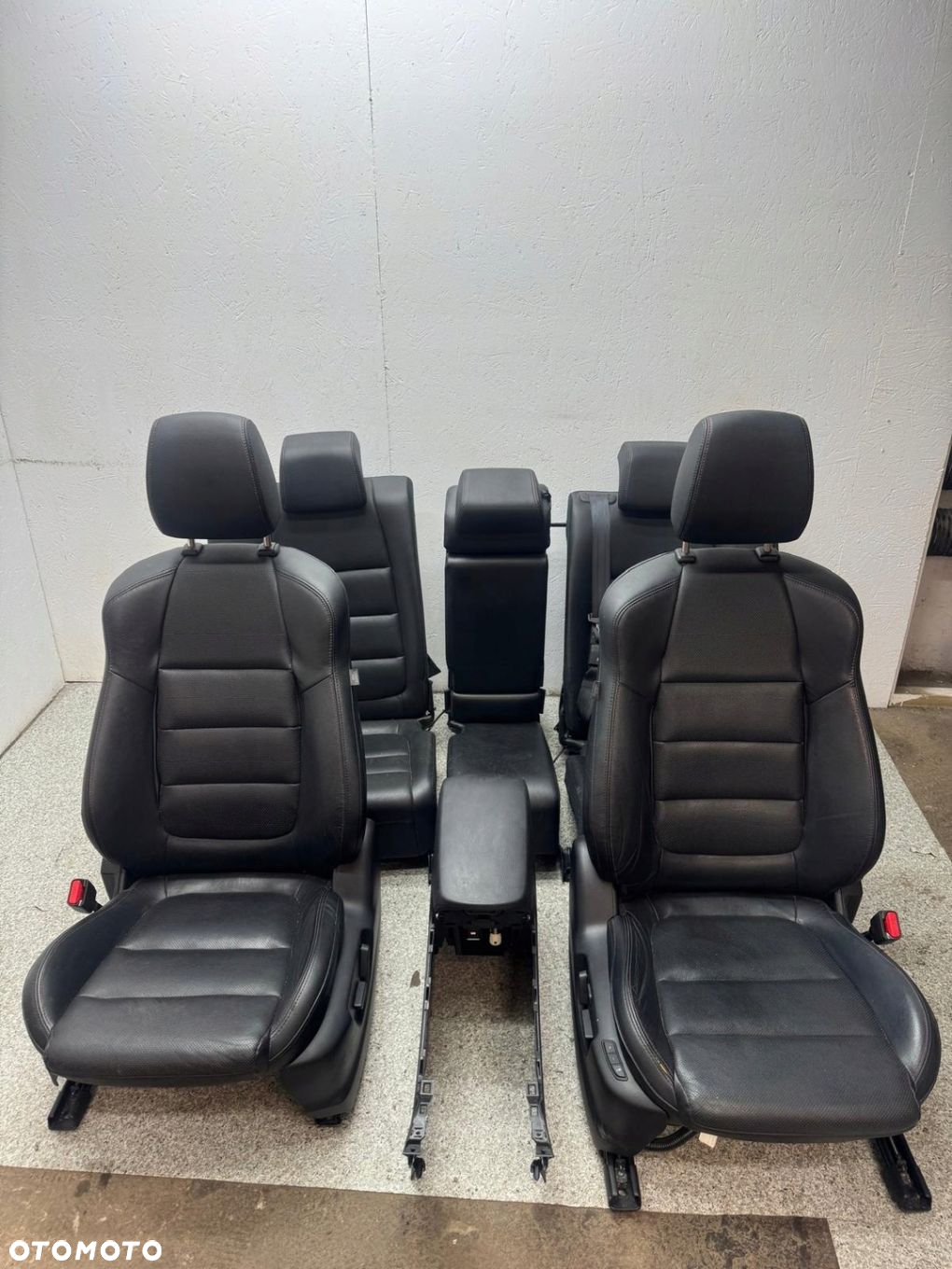 FOTELE KANAPA LEWY PRAWY BOCZEK BAGAŻNIKA MAZDA CX5 CX-5 2012-2017r SKÓRA - 3