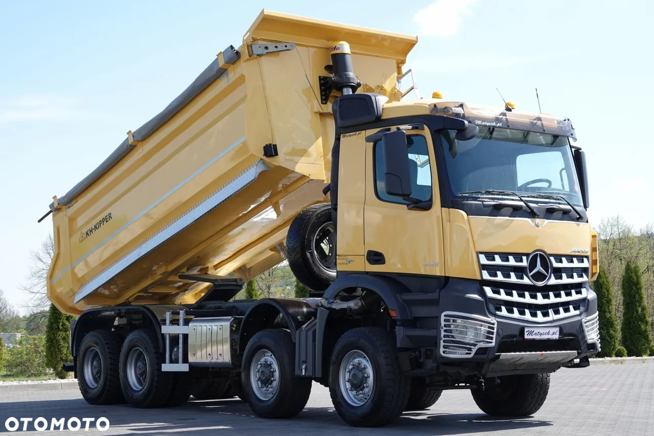 Mercedes-Benz AROCS 4145 / 8x8 / WYWROTKA TYLNOZSYPOWA / KH KIPPER  / EURO 6 - 21