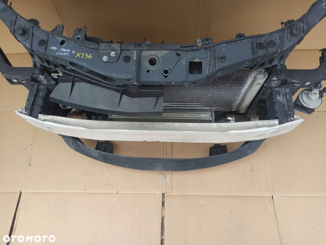 Pas przedni wzmocnienie chłodnice OPEL CORSA D 1.3CDTI 06-11 - 3