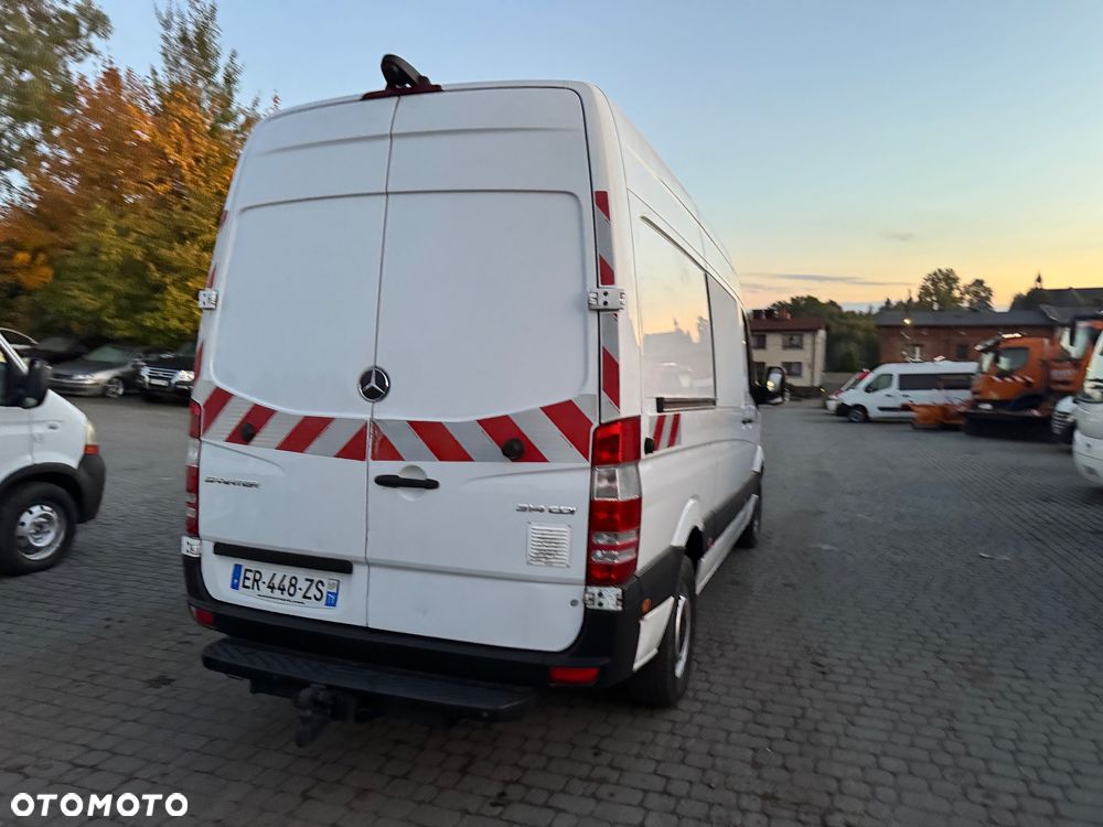 Mercedes-Benz Sprinter 314CDI Brygadówka 2017 r. Klima 2xParktronic Navi Kamera - 8